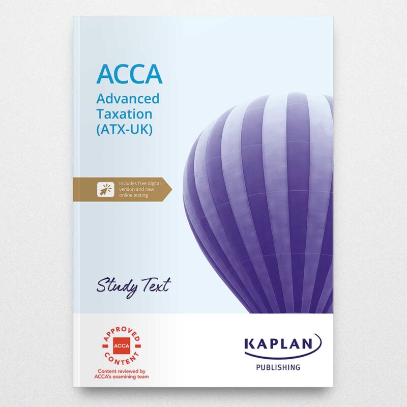 Bookstore near me Kaplan ACCA Advanced Taxation FA22 Study Text 2023 2024