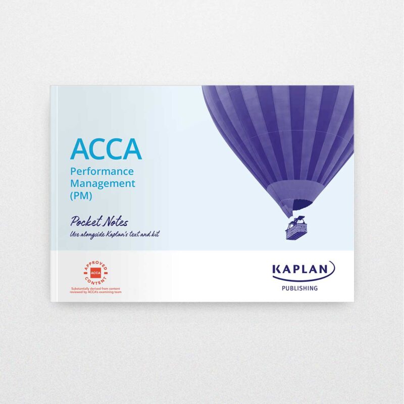 Bookstore near me Kaplan ACCA Performance Management Pocket Notes 2023 2024