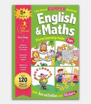 Leap Ahead Bumper Workbook: English and Maths 5+