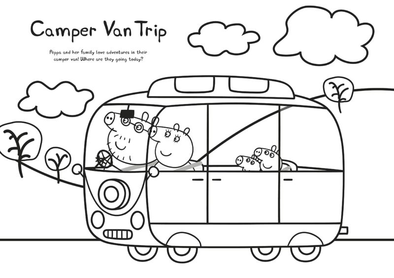 Peppa Pig: Peppa's Bumper Colouring Book - Image 2