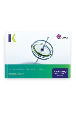 Kaplan CIMA Fundamentals of Financial Accounting BA3 Revision Cards