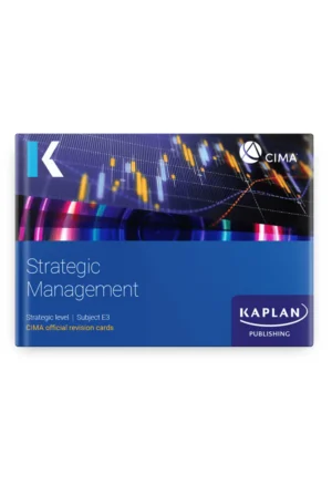 Kaplan CIMA Strategic Management E3 Revision Cards