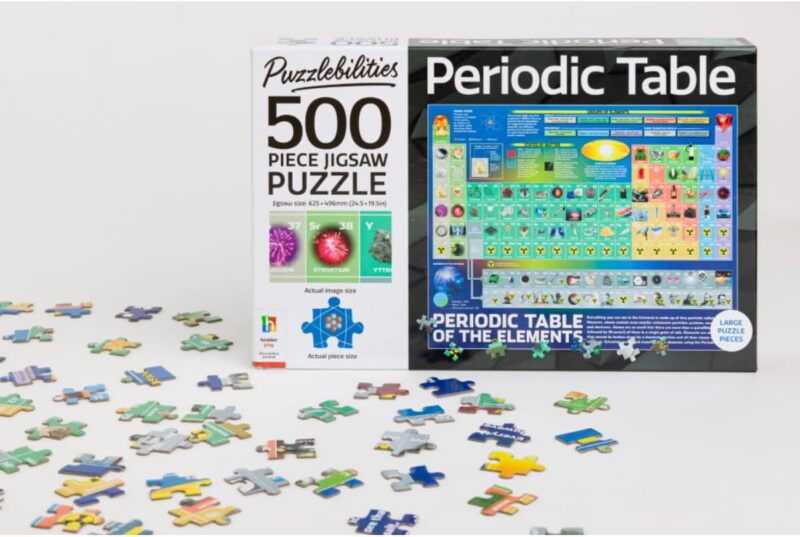 Periodic Table 500 Piece Jigsaw Puzzle - Image 2