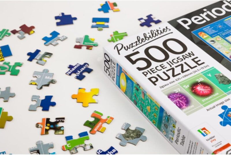 Periodic Table 500 Piece Jigsaw Puzzle - Image 3