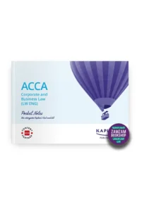 Kaplan ACCA Corporate and Business Law England (LW) Pocket Notes